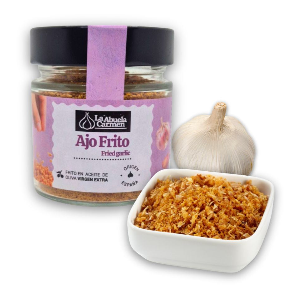 Gehackter gebratener Knoblauch – Fried Minced Garlic / Ajo Picado Frito