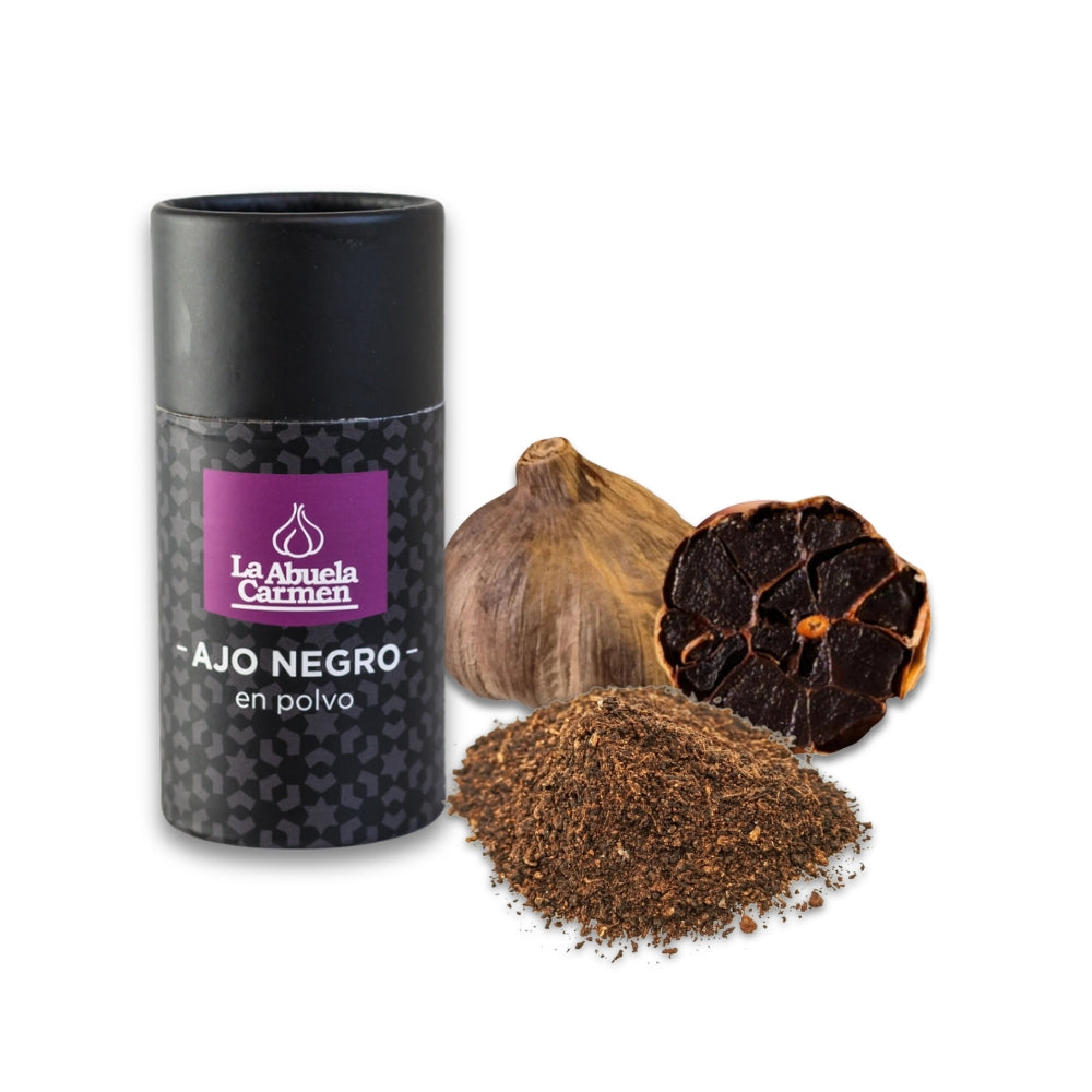 Schwarzes Knoblauch Pulver – Black Garlic Powder / Ajo Negro en Polvo